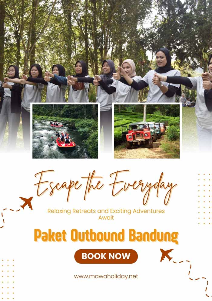 Paket outbound Bandung harga murah fasilitas lengkap