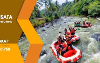 Keseruan Arung Jeram Sungai Cimanuk Garut